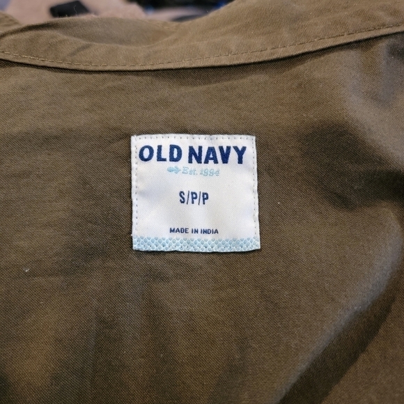 OLD Navy Military Field Style Army Green Jacket Size S - Picture 11 of 16